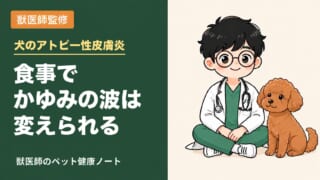 犬のアトピー性皮膚炎は食事で良くなる?フード選びと続けたいケアを獣医師が解説